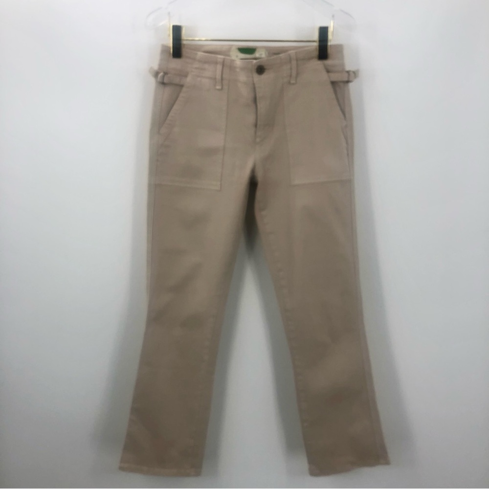 Anthropologie Tan Khaki Carpenter Pants Womens 26 90s Y2K